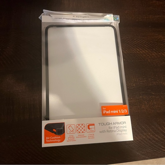 Spigen Tough Armor Designed for iPad Mini 3 Case, iPad Mini 2 Case, iPad Mini. - Picture 2 of 8